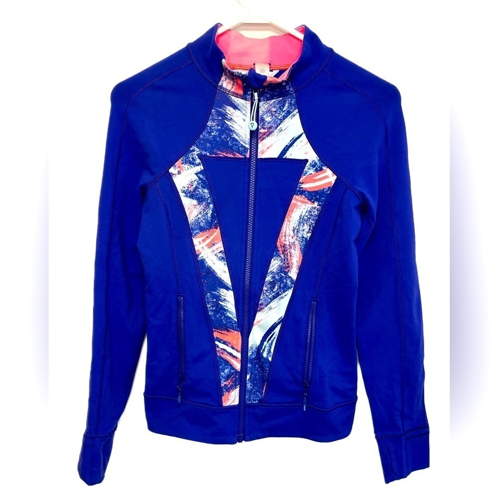 Ivivva Perfect Your Practice Track Jacket Full Zip sz 14 sporty, activewear